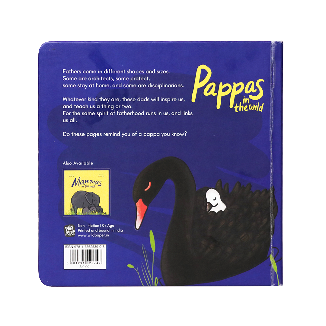 Pappas in the wild - Board Book