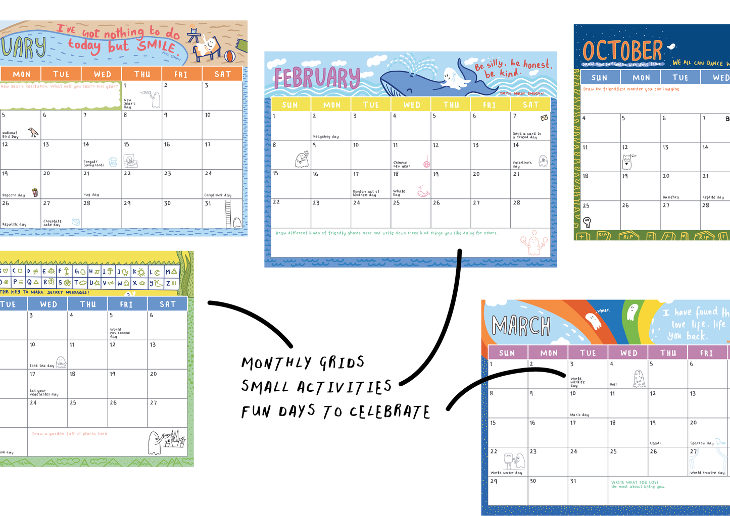 The 2026 Boo Crew Calendar - Digital Download