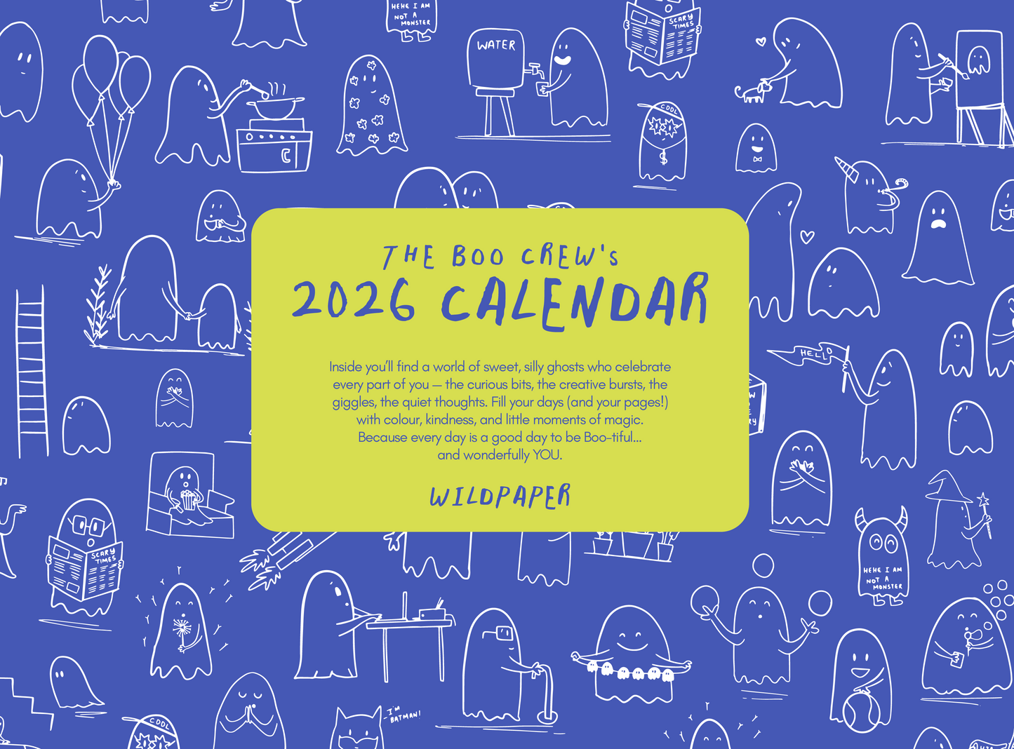 The 2026 Boo Crew Desk Calendar - Only Preorder