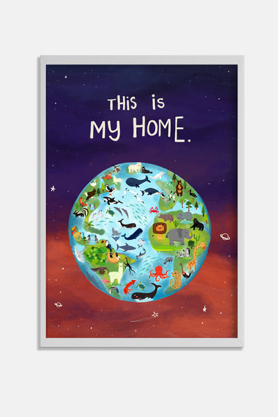 Home Poster Wall Art