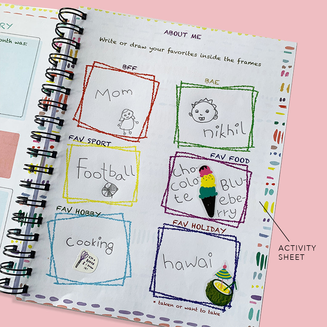 Kids Planner Undated Planner