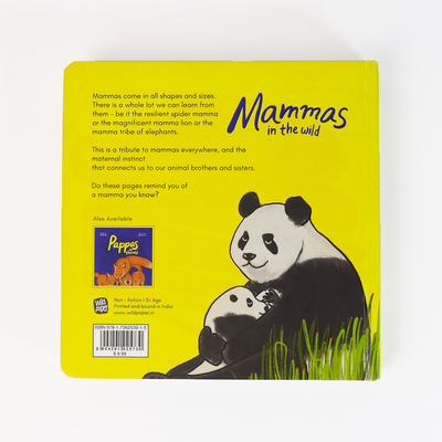 Mammas in the wild - Board Book